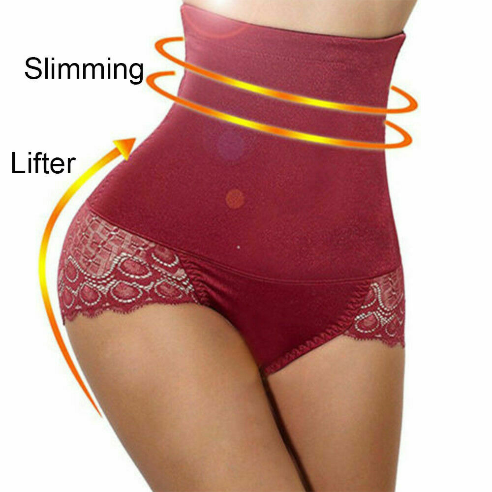 Women Body Shaper High Waist Butt Lifter Tummy Control Panty Slim Waist Trainer 