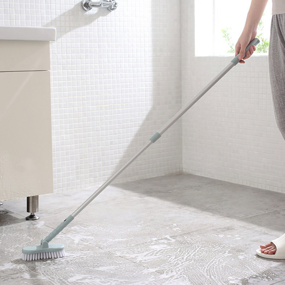 Bathroom Long Handle Brush Wall Floor Scrub BathTub Shower Tile