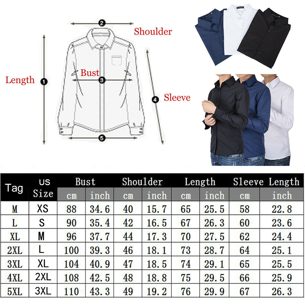 Ralph Men S Dress Shirt Size Chart