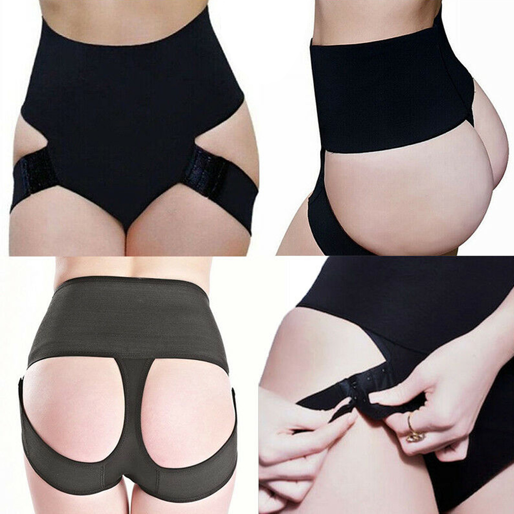 US Women's High Waist BodyShaper Control Slim Tummy Booty Butt