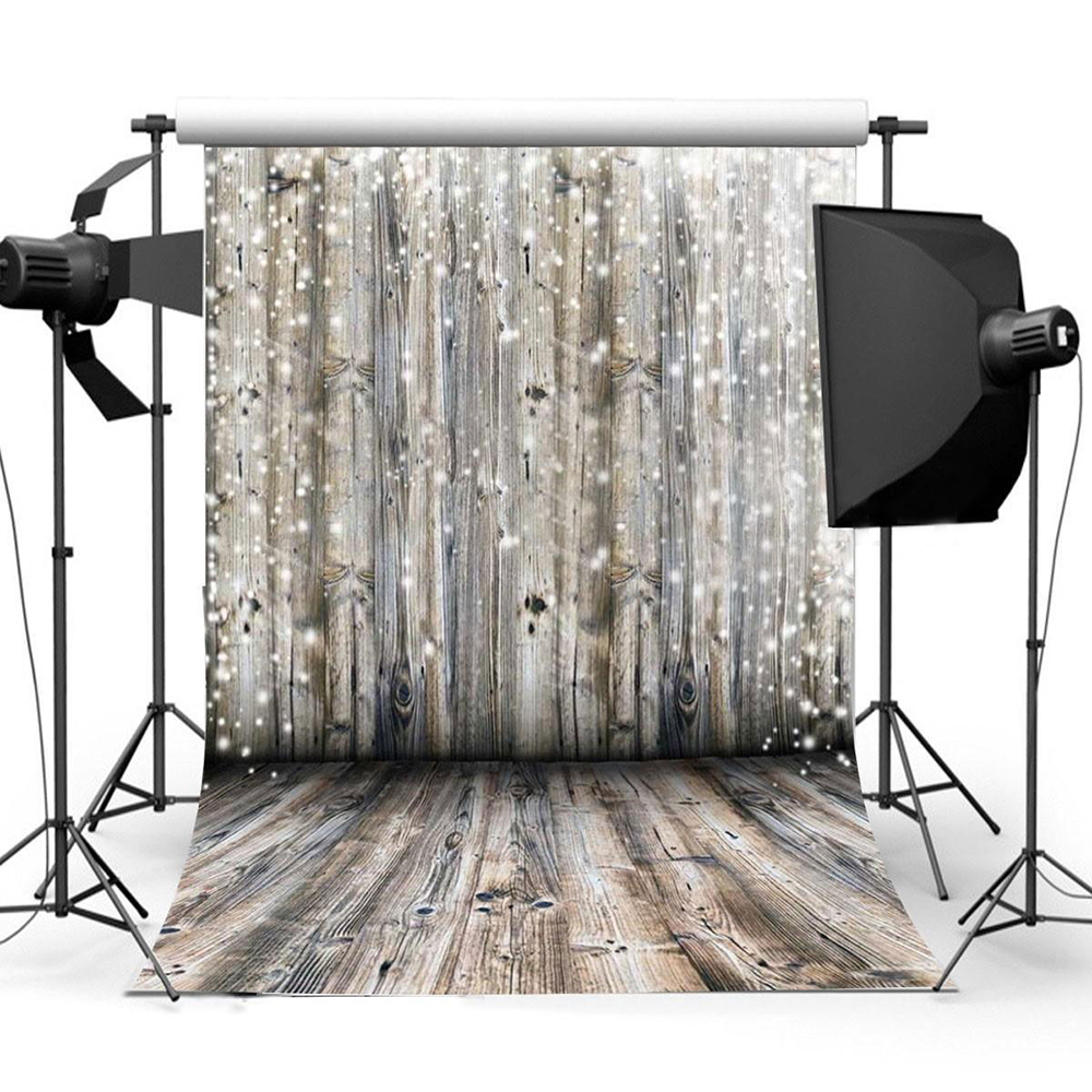3x5FT Photography Backdrop Studio Photos Vinyl Background Wood Wall Flower Brick - Picture 20 of 50