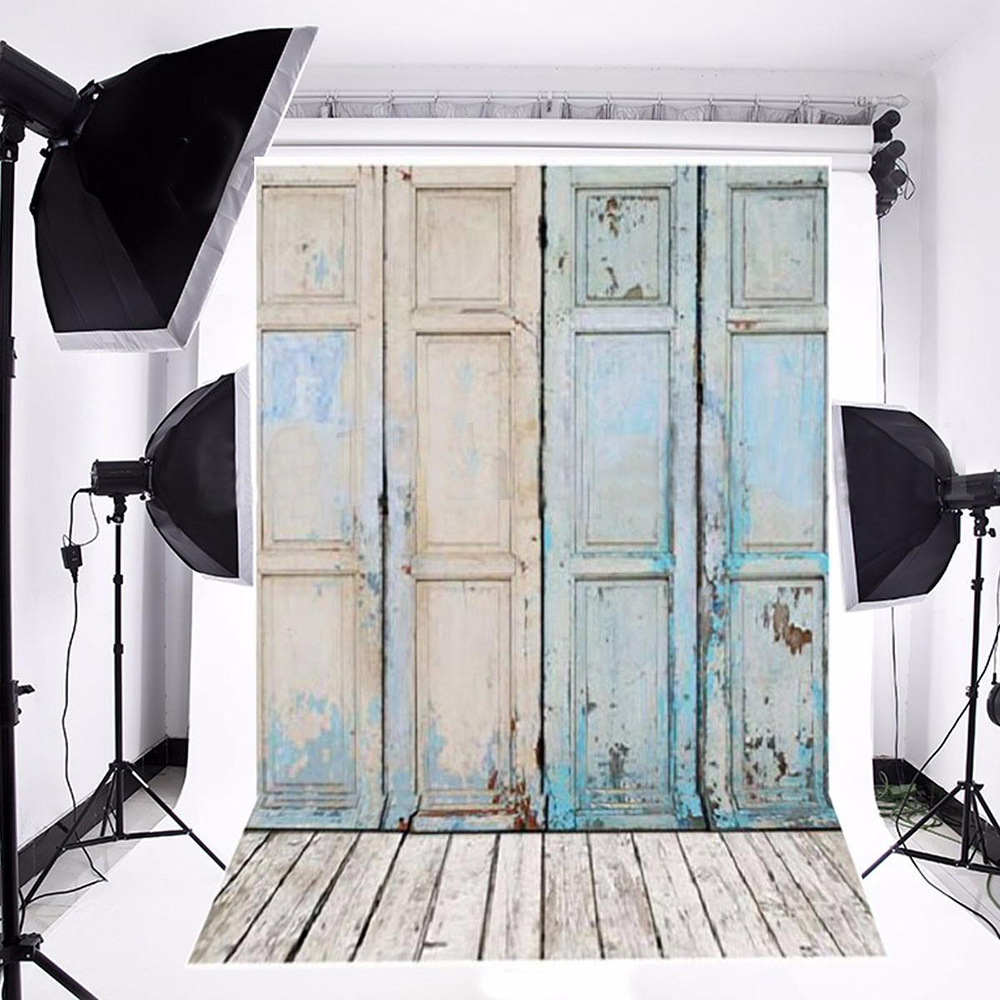 3x5FT Photography Backdrop Studio Photos Vinyl Background Wood Wall Flower Brick - Picture 27 of 50