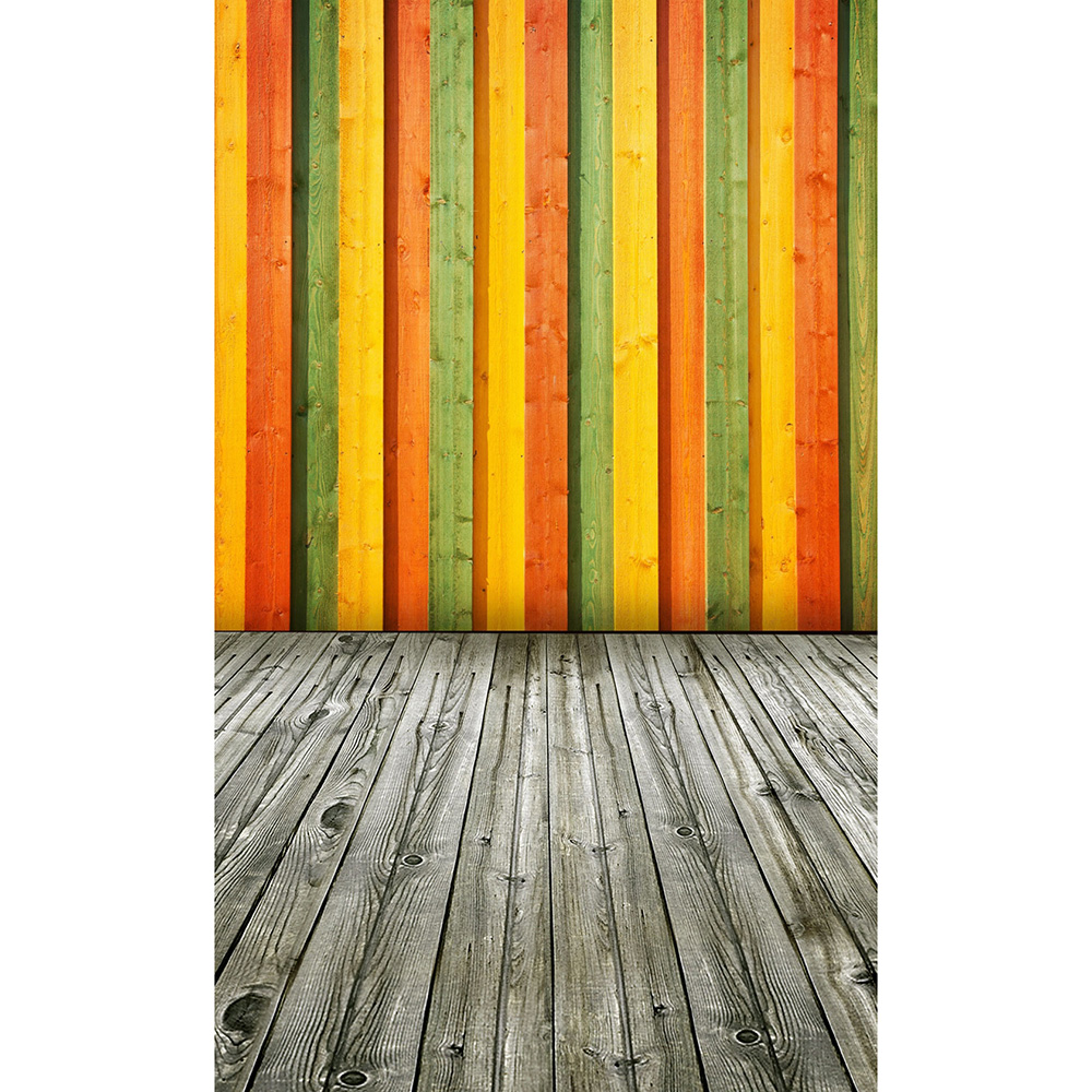 3x5FT Photography Backdrop Studio Photos Vinyl Background Wood Wall Flower Brick - Picture 33 of 50