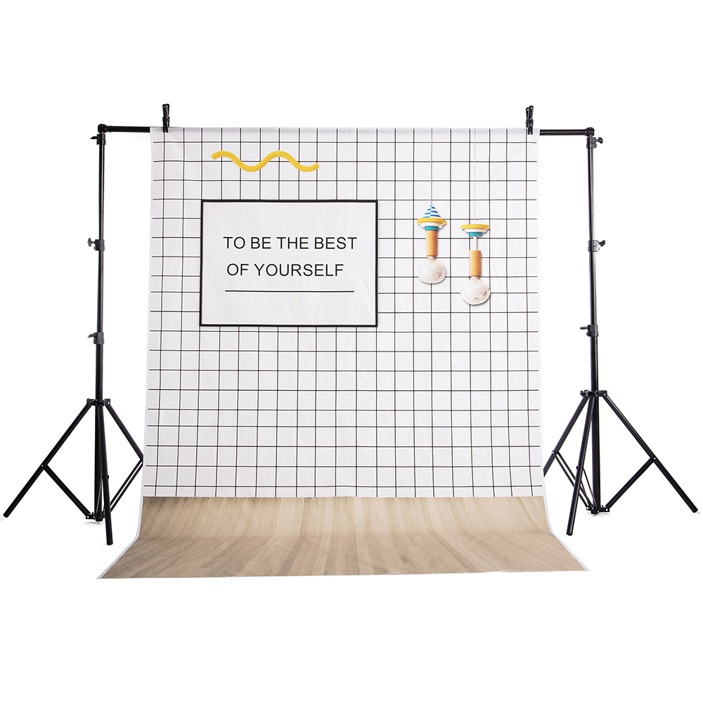 3x5FT Photography Backdrop Studio Photos Vinyl Background Wood Wall Flower Brick - Picture 38 of 50