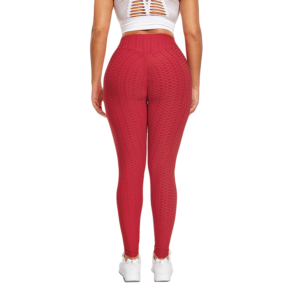 Women Anti-Cellulite Yoga Pants Push Up Tik Tok Leggings Ruched Butt Lift Sport