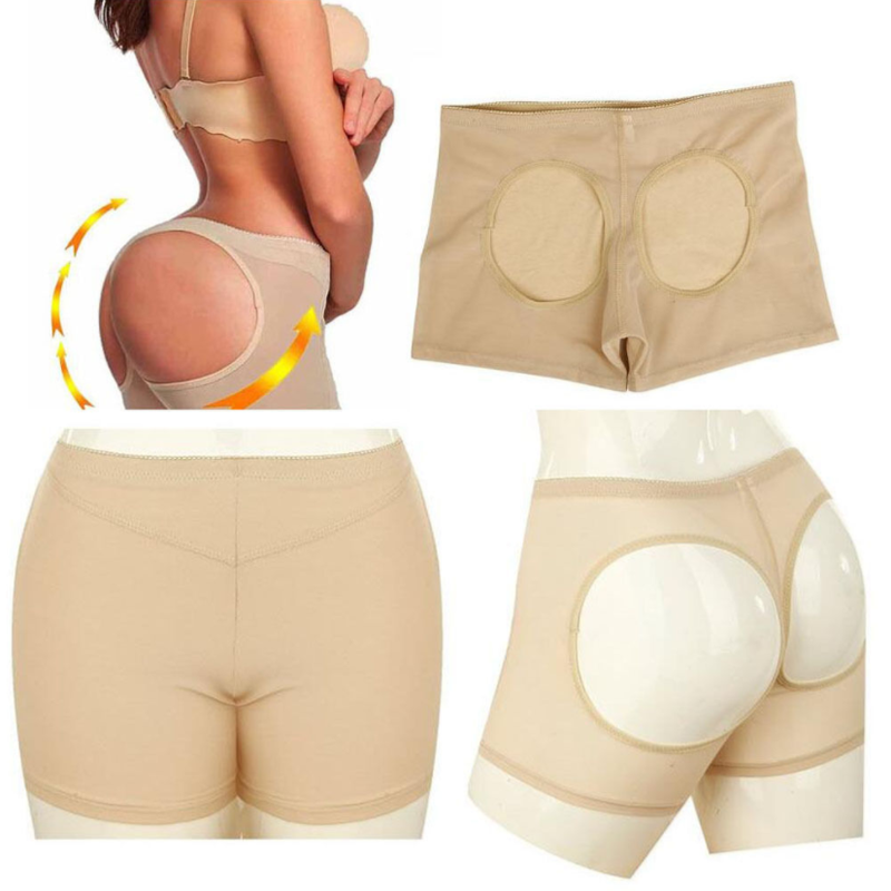 Damen Po-Lifting und Hüftverstärker Booty gepolsterte Unterwäsche Höschen Shaper Slip US - Bild 9 von 25