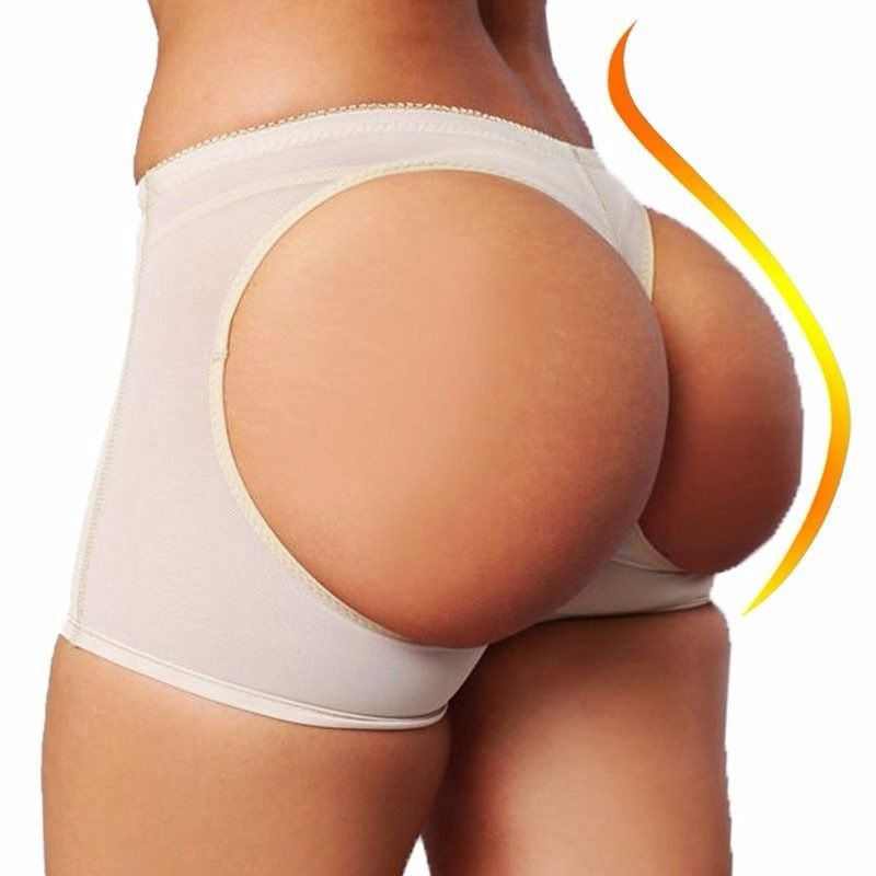 Damen Po-Lifting und Hüftverstärker Booty gepolsterte Unterwäsche Höschen Shaper Slip US - Bild 12 von 25
