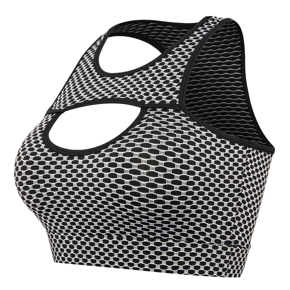 New Women Sport Bras No Steel Ring Support Tank Gather Chest High impact Vest US - Picture 10 of 26