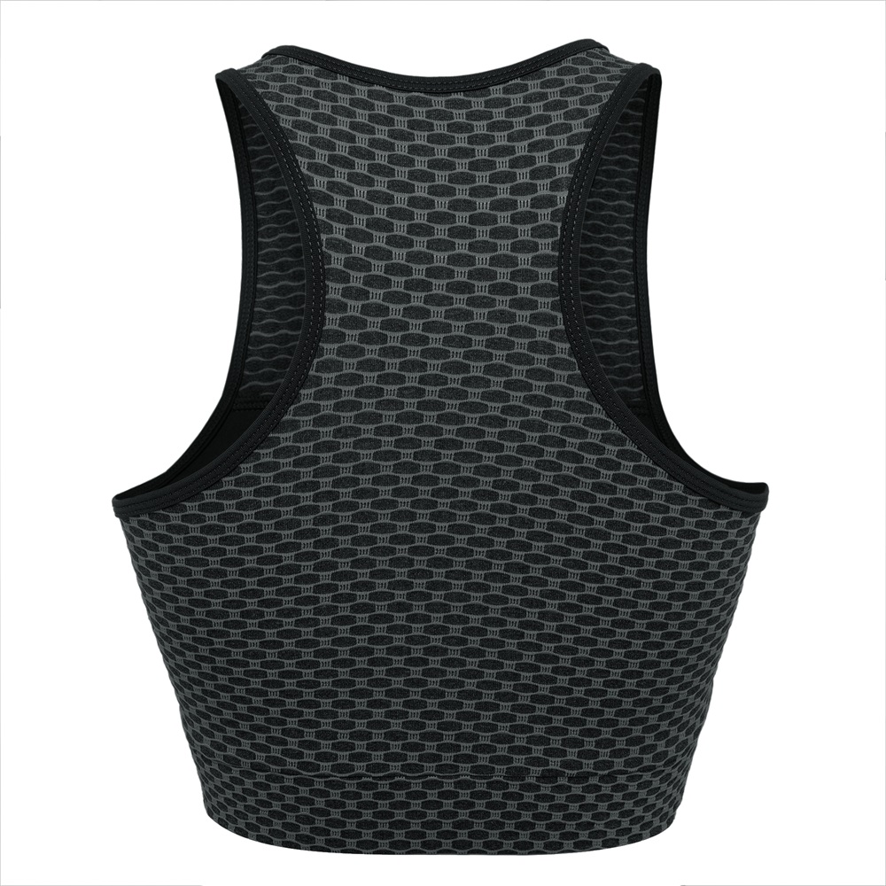 New Women Sport Bras No Steel Ring Support Tank Gather Chest High impact Vest US - Picture 15 of 26