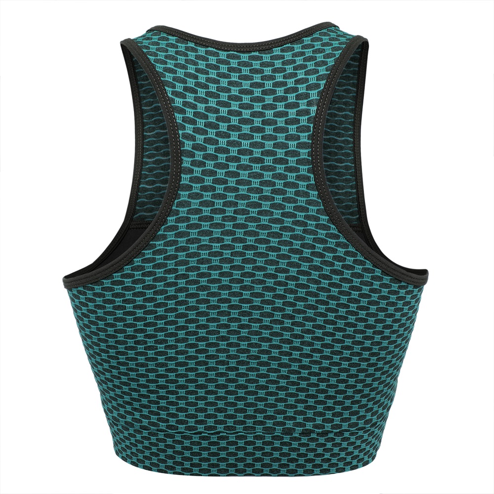 New Women Sport Bras No Steel Ring Support Tank Gather Chest High impact Vest US - Picture 23 of 26