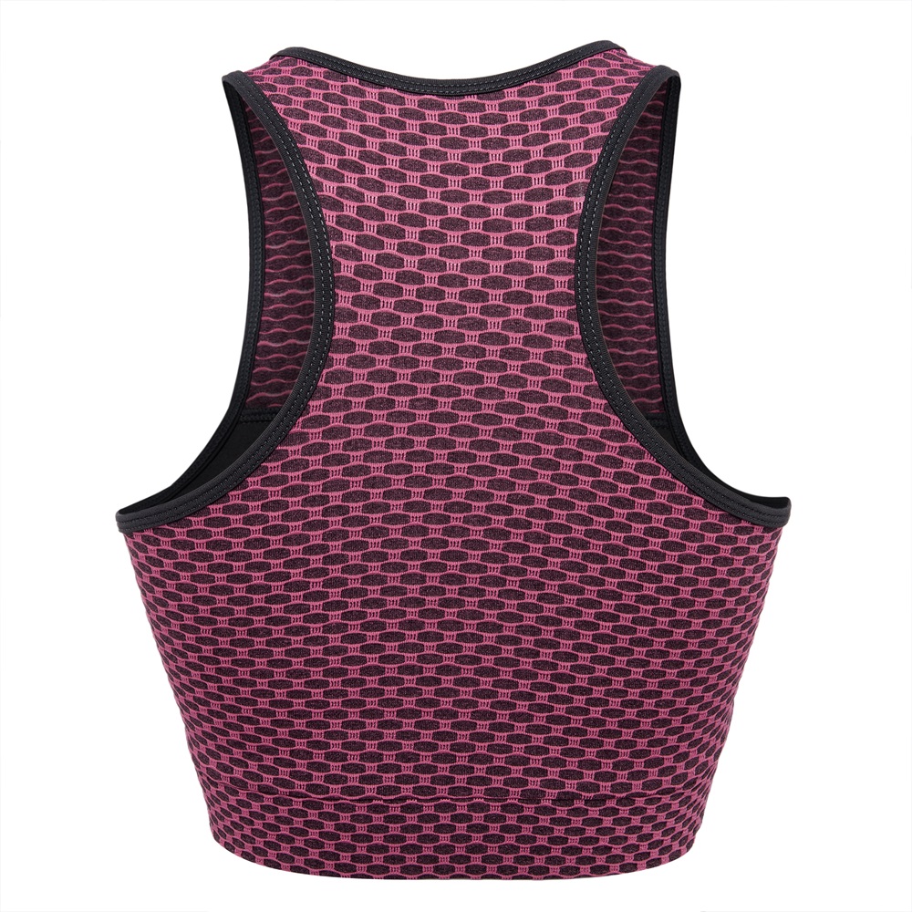 New Women Sport Bras No Steel Ring Support Tank Gather Chest High impact Vest US - Picture 24 of 26