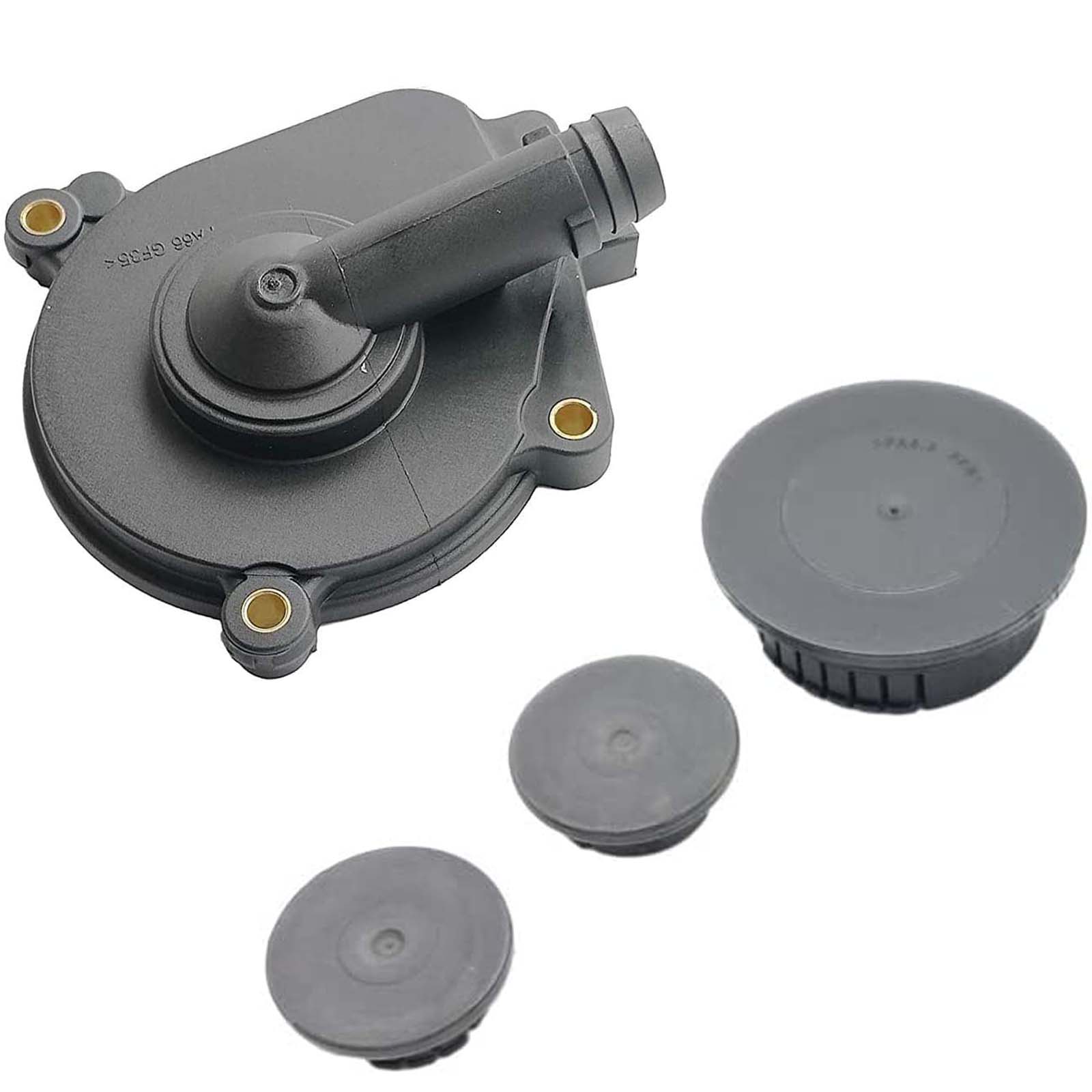 Engine Crankcase Vent Valve+Expansion Plugs Kit for Mercedes C300 C350