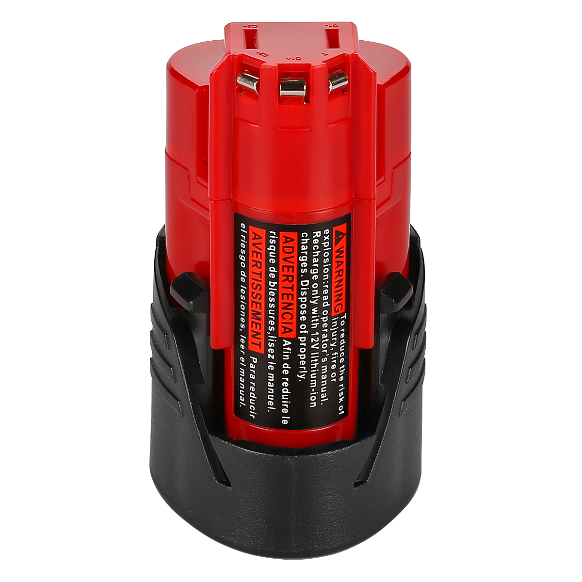 2x New For 12 Volt Milwaukee 48 11 2440 M12 Xc 25ah Red Lithium Ion Battery Hot 886909092977 Ebay 2239