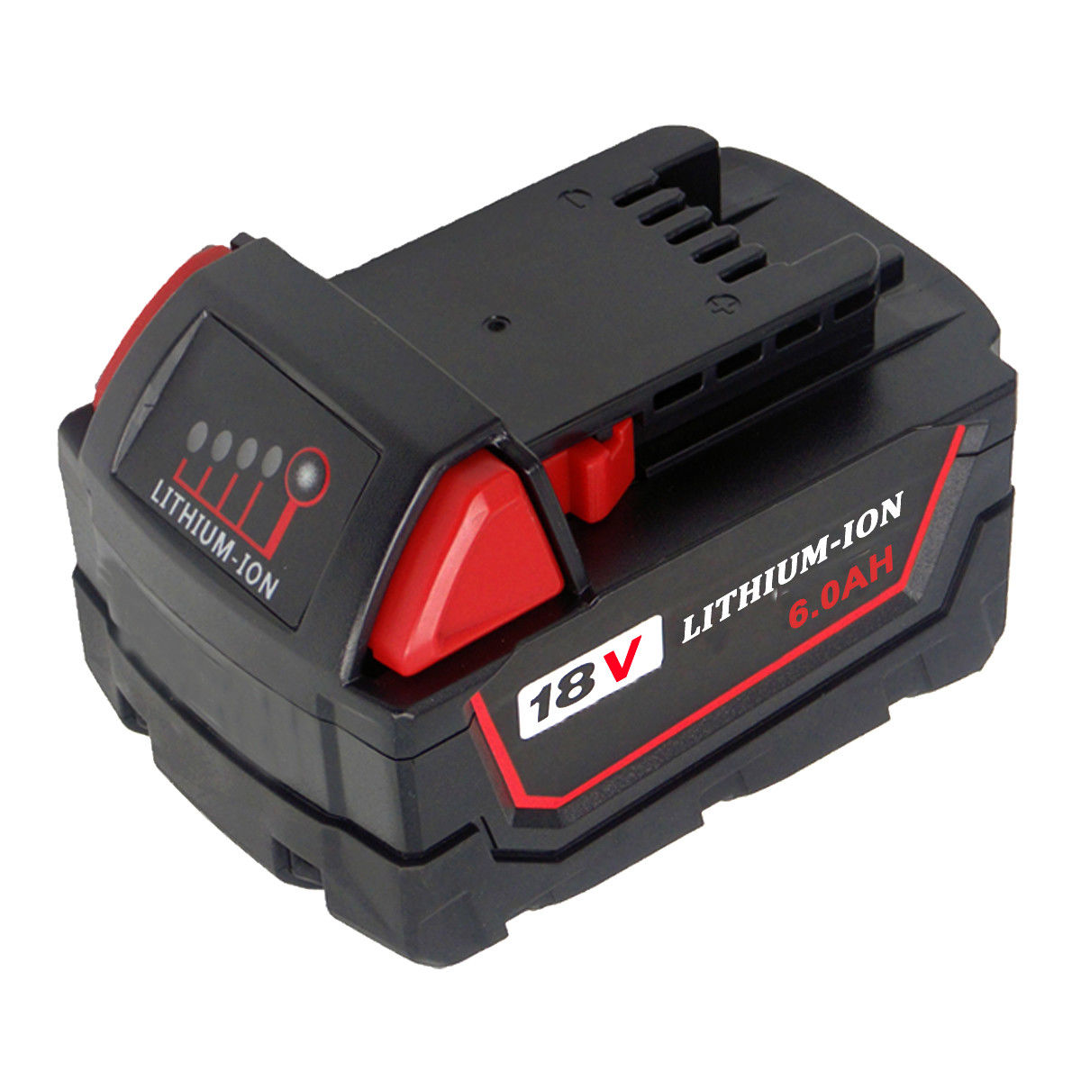 4X For 18V Milwaukee M18 Lithium Ion XC 6.0 Extended Capacity Battery ...