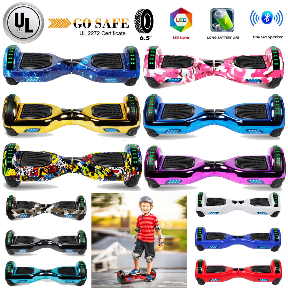 6.5”/8.5" Bluetooth Hoverboard Electric Self Balancing Sco