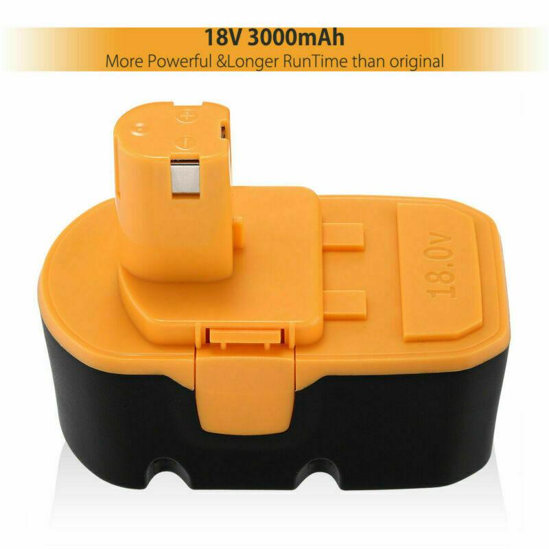2PK 3.0AH 18V Battery for Ryobi ONE+ P100 P101 P105