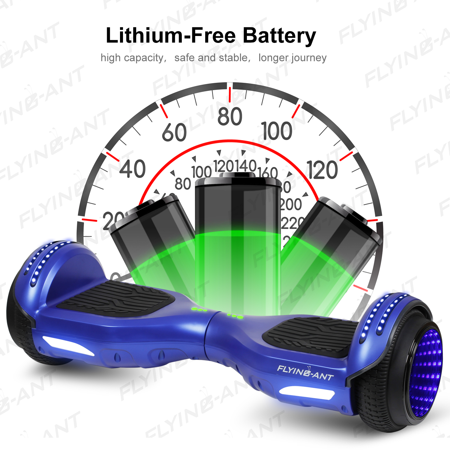 6.5/" Hoverboard Bluetooth Electric Self Balance Scooter Bag Tunnel LED Girl Gift