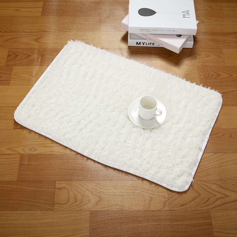 Fluffy Carpet Anti-Slip Pile Carpet Rectangular Floor Mat Modern Style USA - Picture 10 of 96