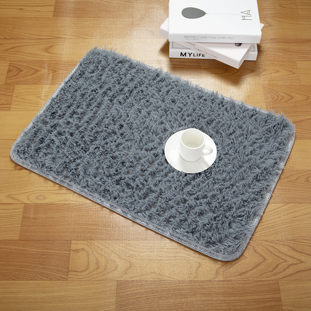 Fluffy Carpet Anti-Slip Pile Carpet Rectangular Floor Mat Modern Style USA - Picture 36 of 96