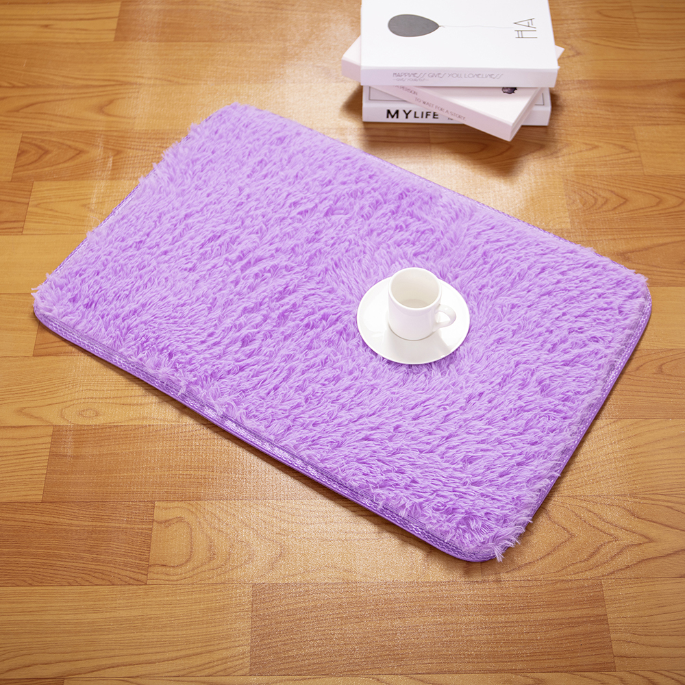 Fluffy Carpet Anti-Slip Pile Carpet Rectangular Floor Mat Modern Style USA - Picture 45 of 96