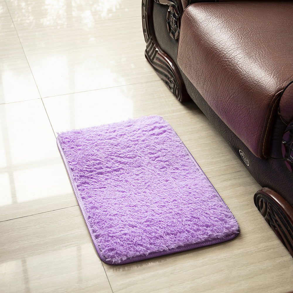 Fluffy Carpet Anti-Slip Pile Carpet Rectangular Floor Mat Modern Style USA - Picture 46 of 96