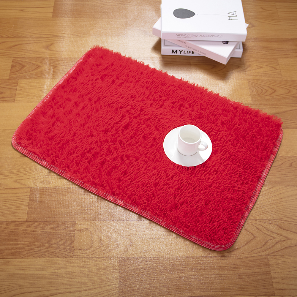 Fluffy Carpet Anti-Slip Pile Carpet Rectangular Floor Mat Modern Style USA - Picture 91 of 96