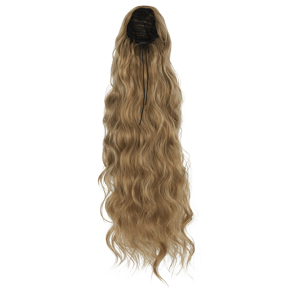 24'' Drawstring Curly Ponytail Pony Hair Afro Kinky Synthetic Ponytail Extension - Picture 16 of 19