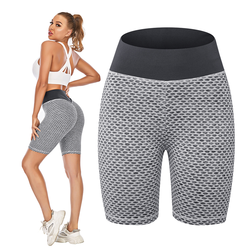 Women Butt Lifting Anti Cellulite Leggings High Rise Yoga Sport Pants Hot Shorts - Picture 13 of 18