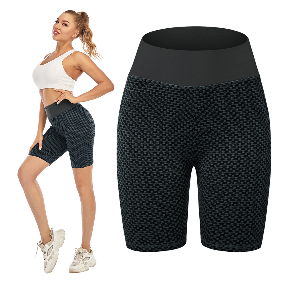 Women Butt Lifting Anti Cellulite Leggings High Rise Yoga Sport Pants Hot Shorts - Picture 18 of 18