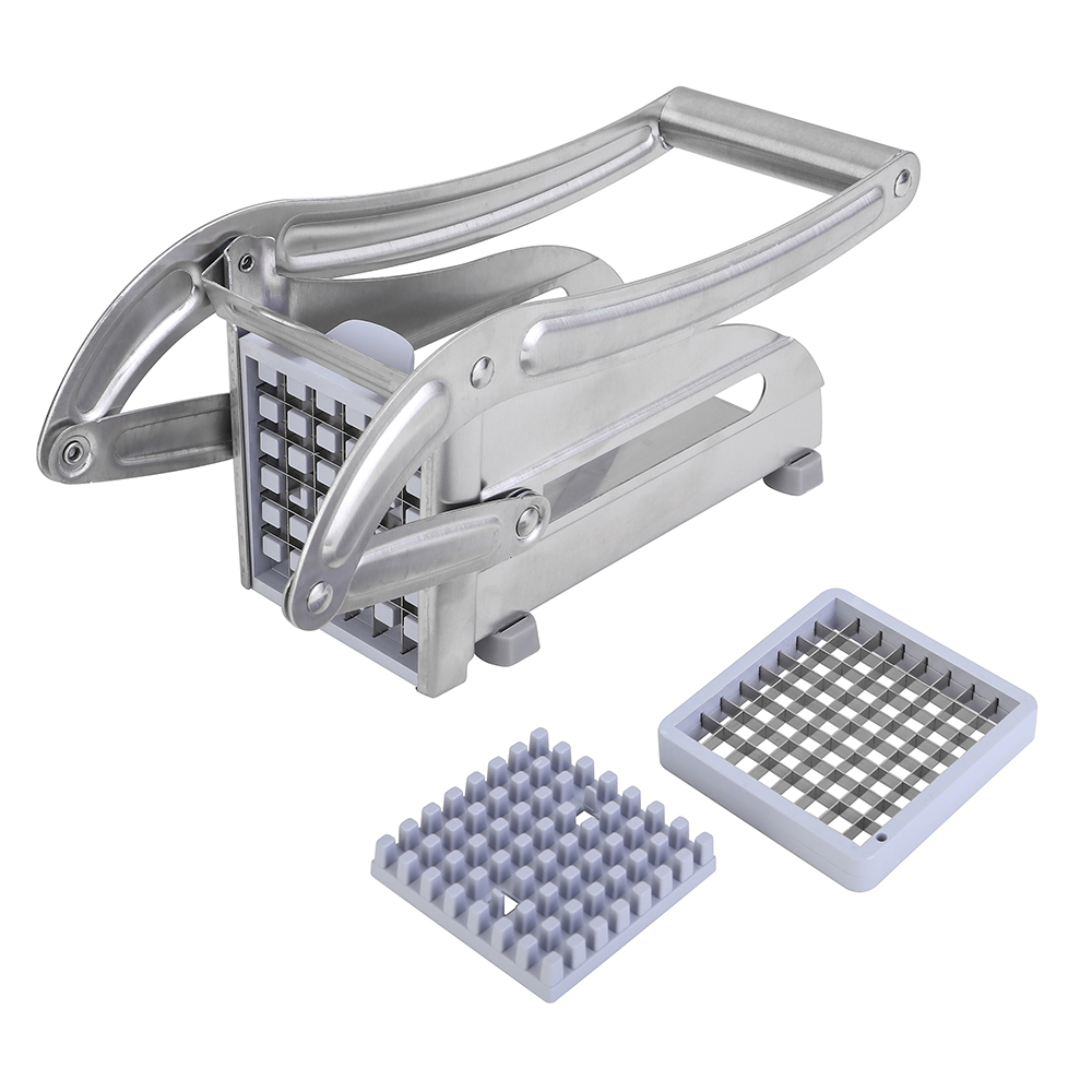 64 hole Stainless Steel French Fry Cutter Potato Vegetable Slicer Chopper Dicer