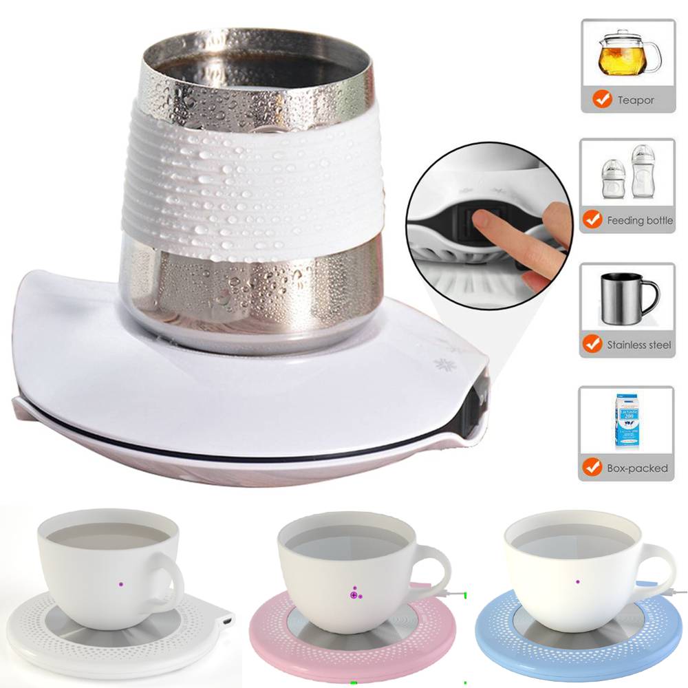 Cup Mug Warmer Coster Coffee Tea Milk Bevera Drink Office Ho