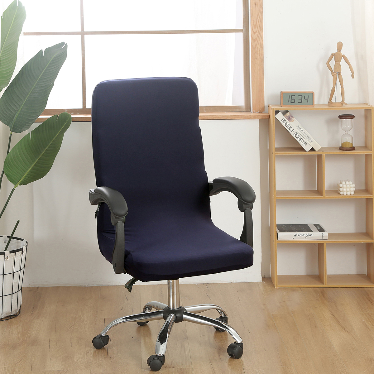 Stretch Office Chair Cover Removable Home Study Computer Chair