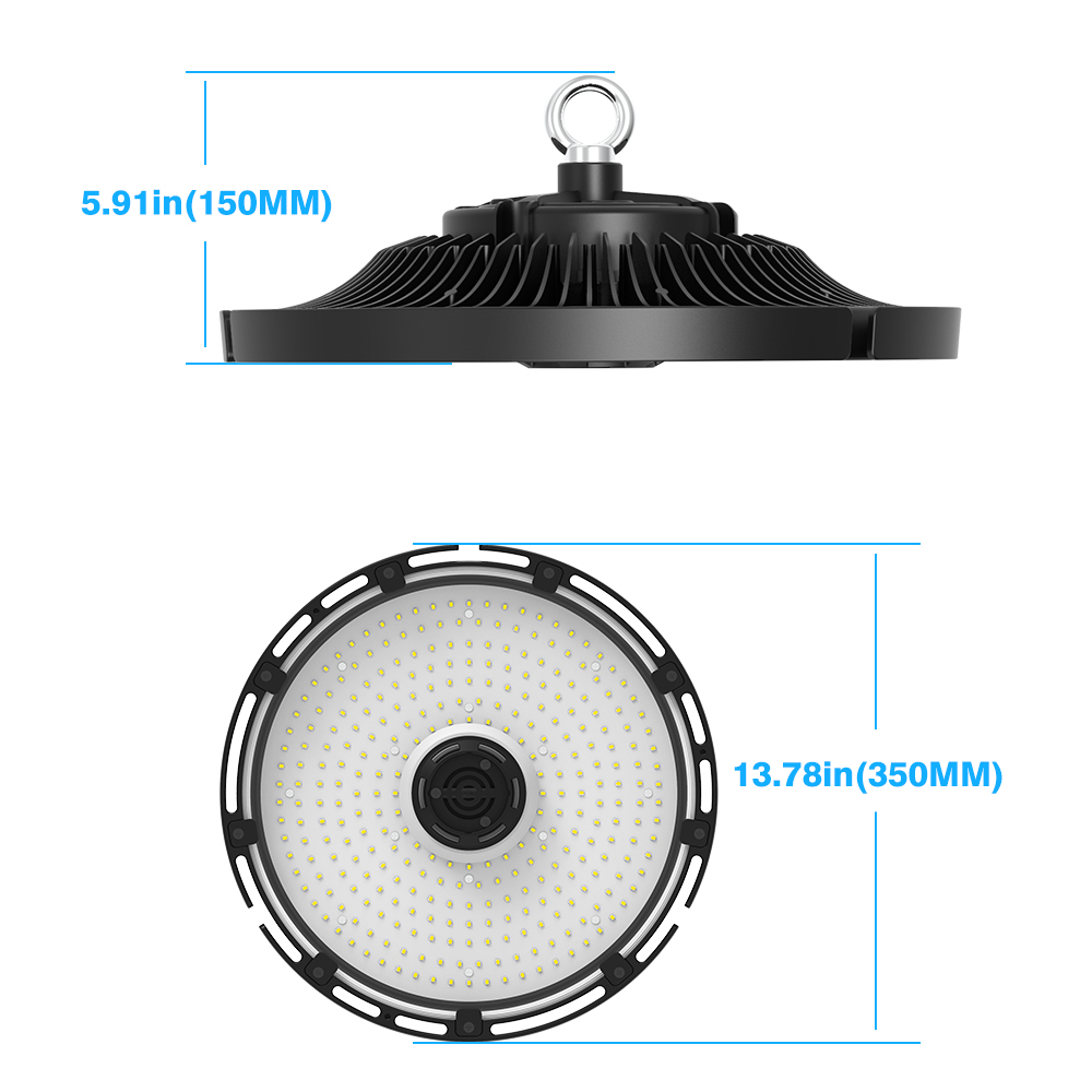 LED High Bay Lights UFO 100W 150W 200W 240W Warehouse Led Shop Light Fixture DLC - Picture 15 of 18