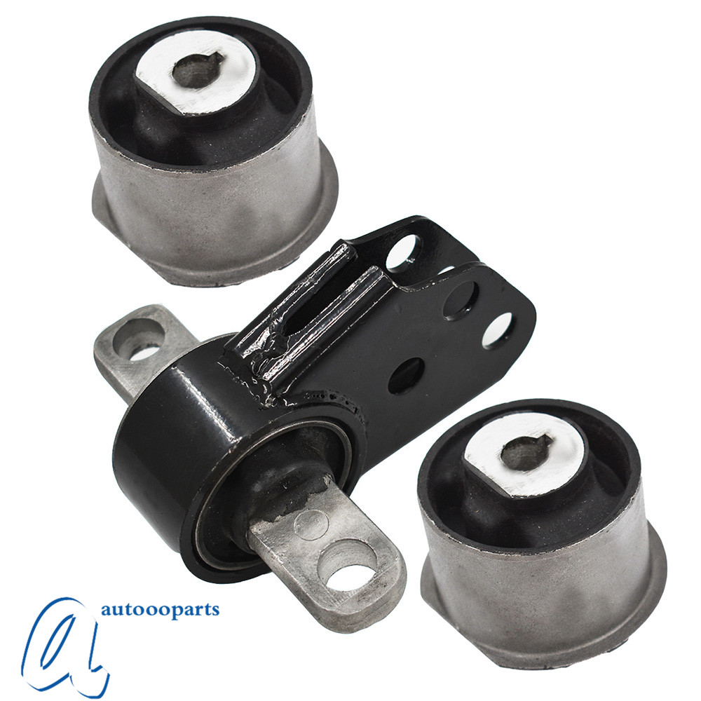 3x Front Differential Mount Set Fit For Jeep Commander Grand Cherokee