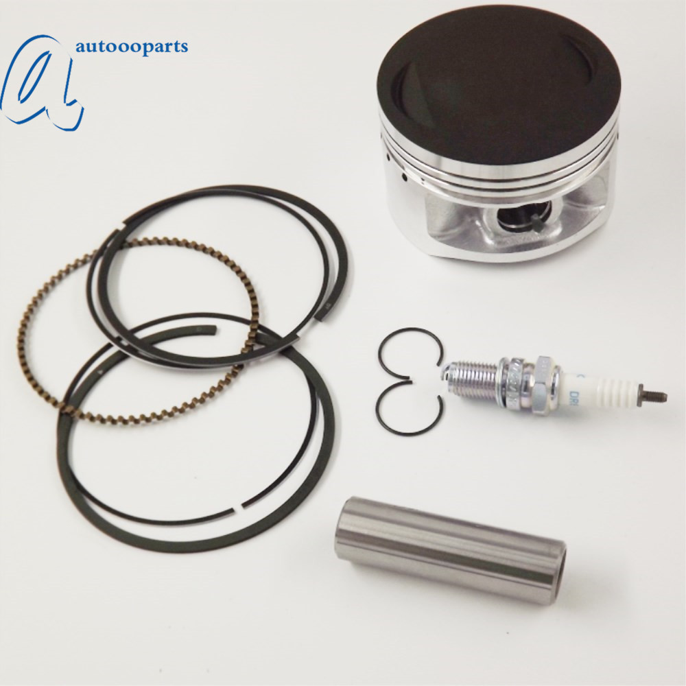 PISTON RINGS GASKET WITH SPARK PLUG KIT For YAMAHA WARRIOR 350 YFM 350