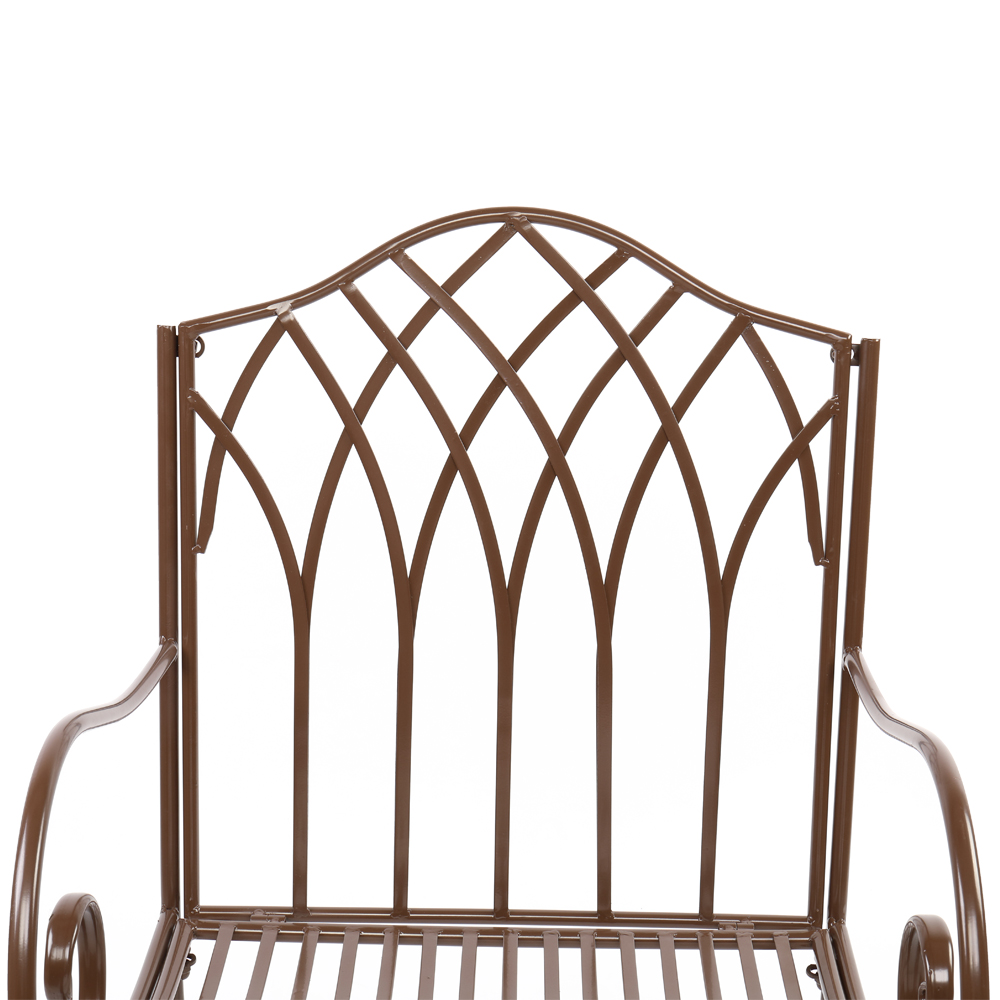 Details about   Outdoor Iron Rocking Chair Patio Porch Rocker Patio Furniture Home Indoor US 