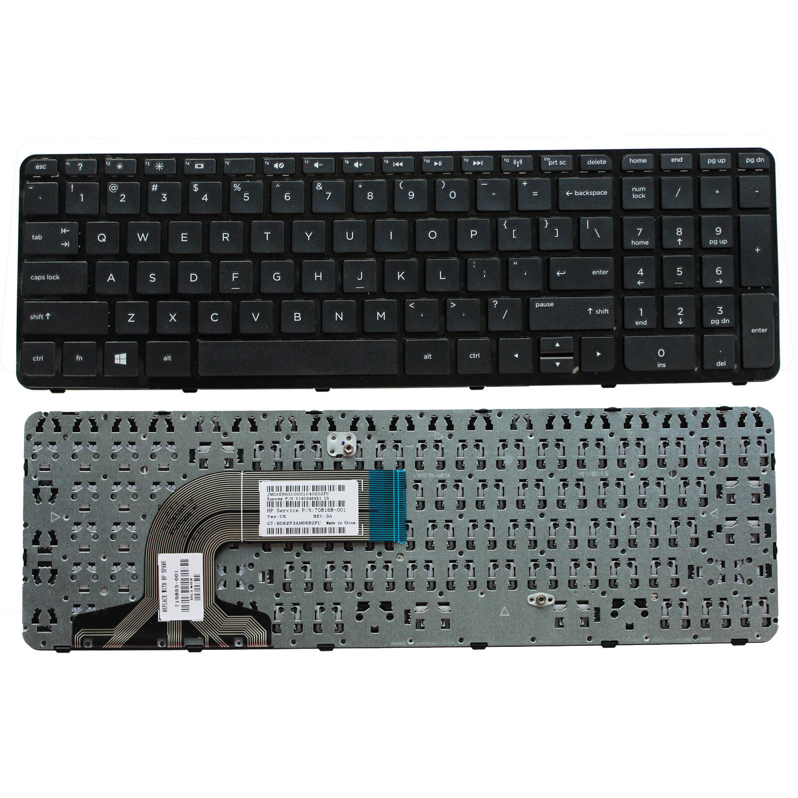 Original Keyboard For HP Pavilion 17-x025ds 17-x026ds 17-x027cl 17-x027ds