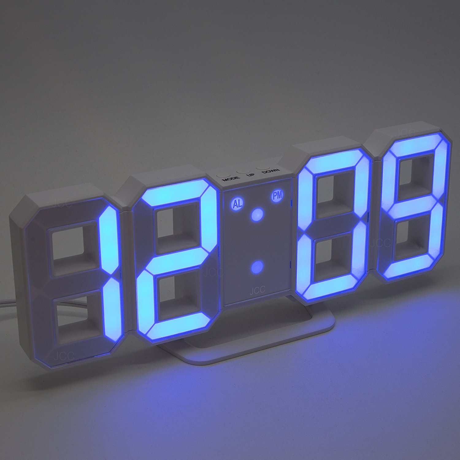 3d Led Digital Wall Clock