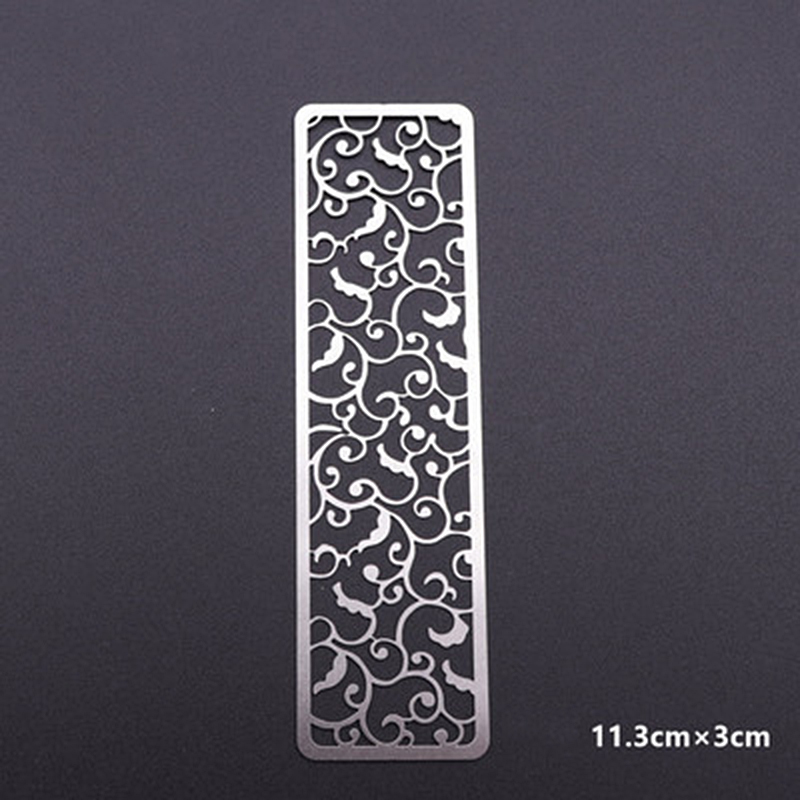 Stainless Steel Stencils Hollow Clay Polymer Embossing Template DIY Texture Tool - Picture 10 of 13