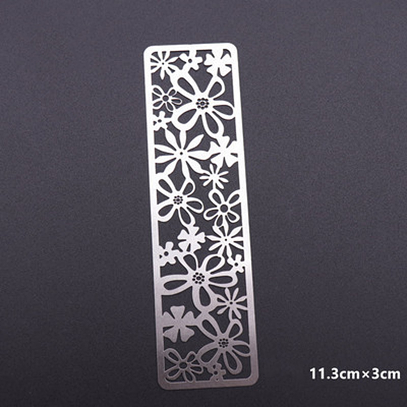 Stainless Steel Stencils Hollow Clay Polymer Embossing Template DIY Texture Tool - Picture 11 of 13
