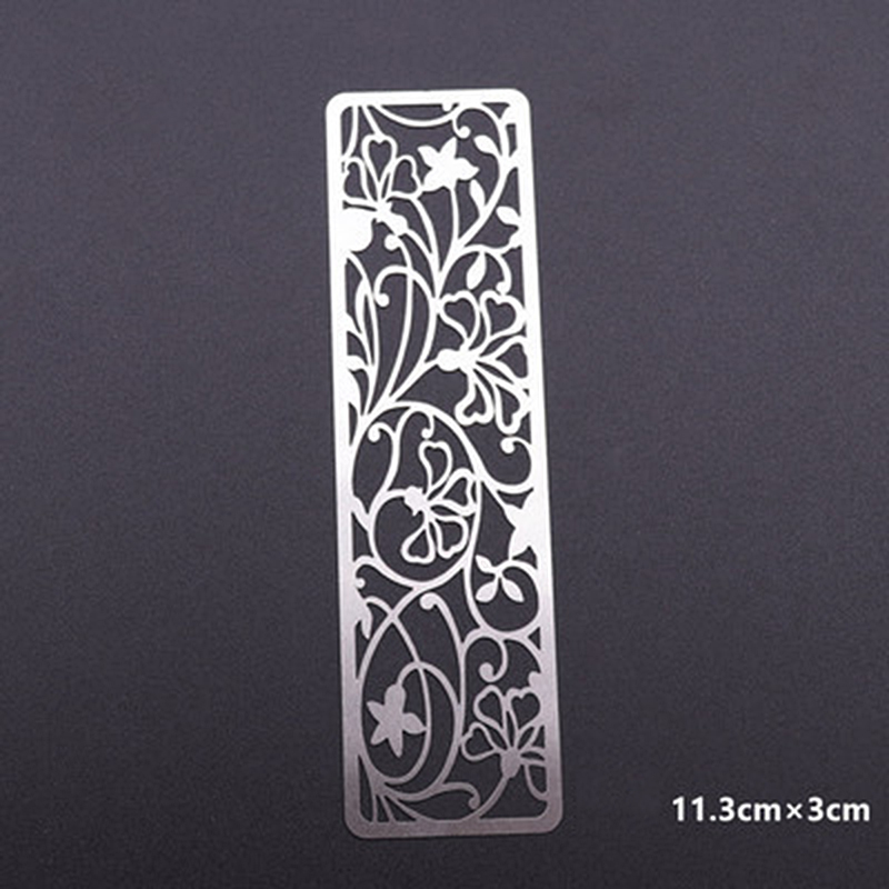 Stainless Steel Stencils Hollow Clay Polymer Embossing Template DIY Texture Tool - Picture 12 of 13