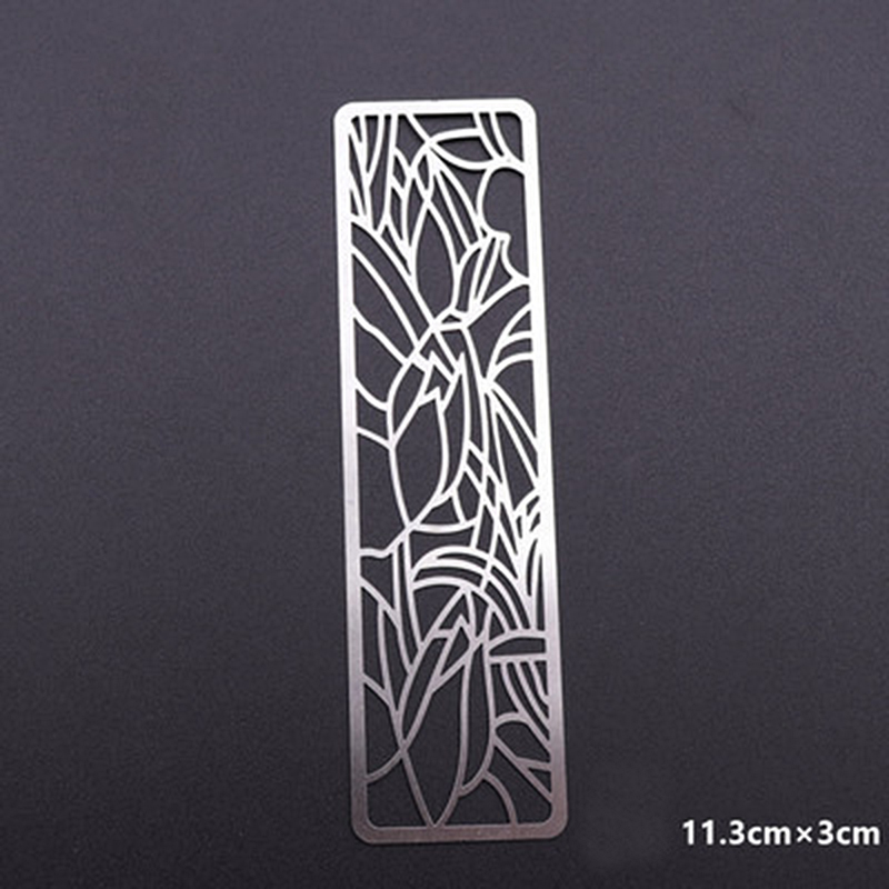 Stainless Steel Stencils Hollow Clay Polymer Embossing Template DIY Texture Tool - Picture 13 of 13