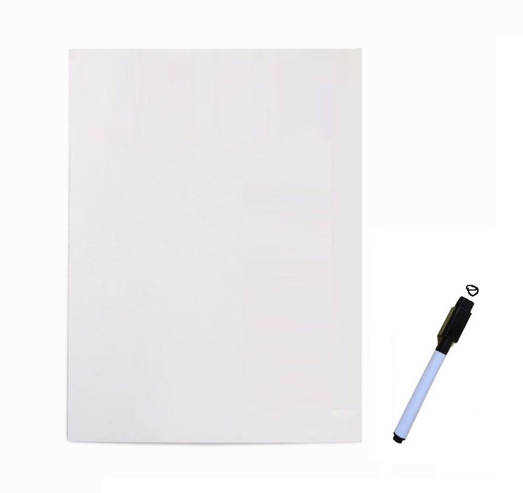 A5 Magnetic Whiteboard Fridge Magnets Dry Wipe Marker Eraser Record Board Home - Picture 9 of 9