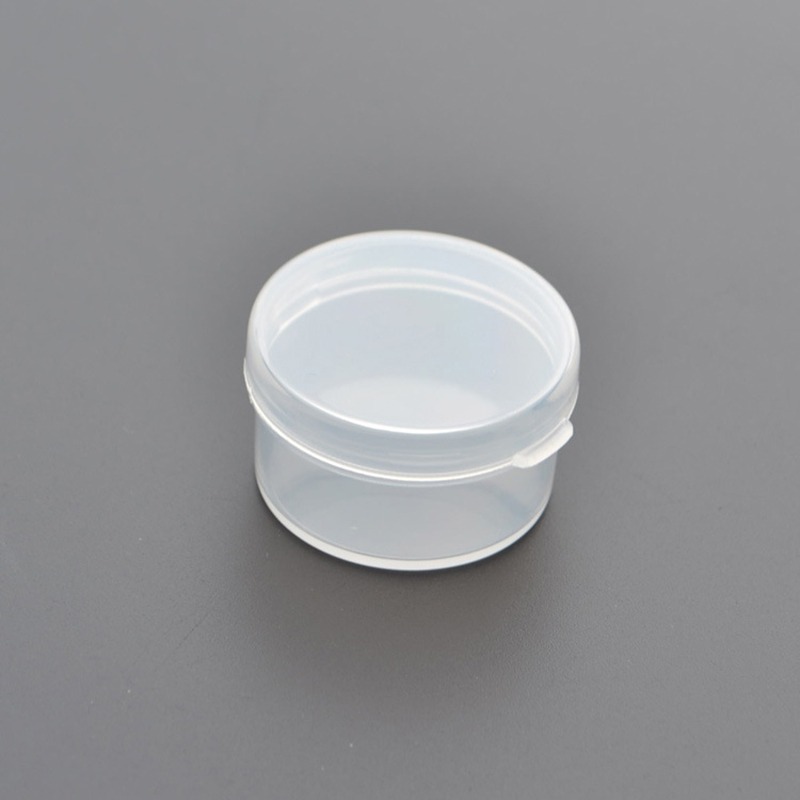 10 Pcs Plastic Storage Box Small Transparent Earplug Jewelry Hook Organizer Case 