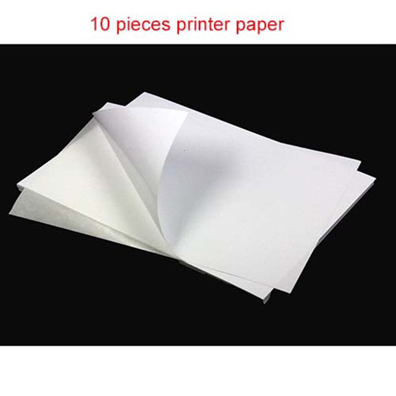 Waterslide Decal Transfer Paper for Art and Crafts Clear InkJet 30 Sheets 8.5x11