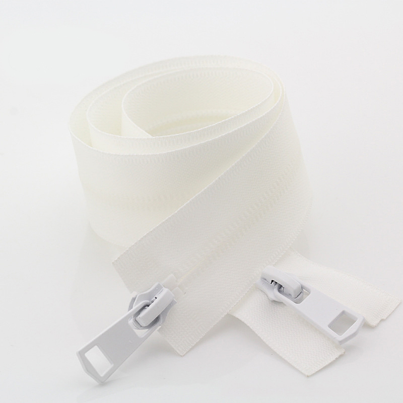 5# Open-end Zipper Waterproof Plastic Nylon Garment 60/70/80/90/100/120/150cm