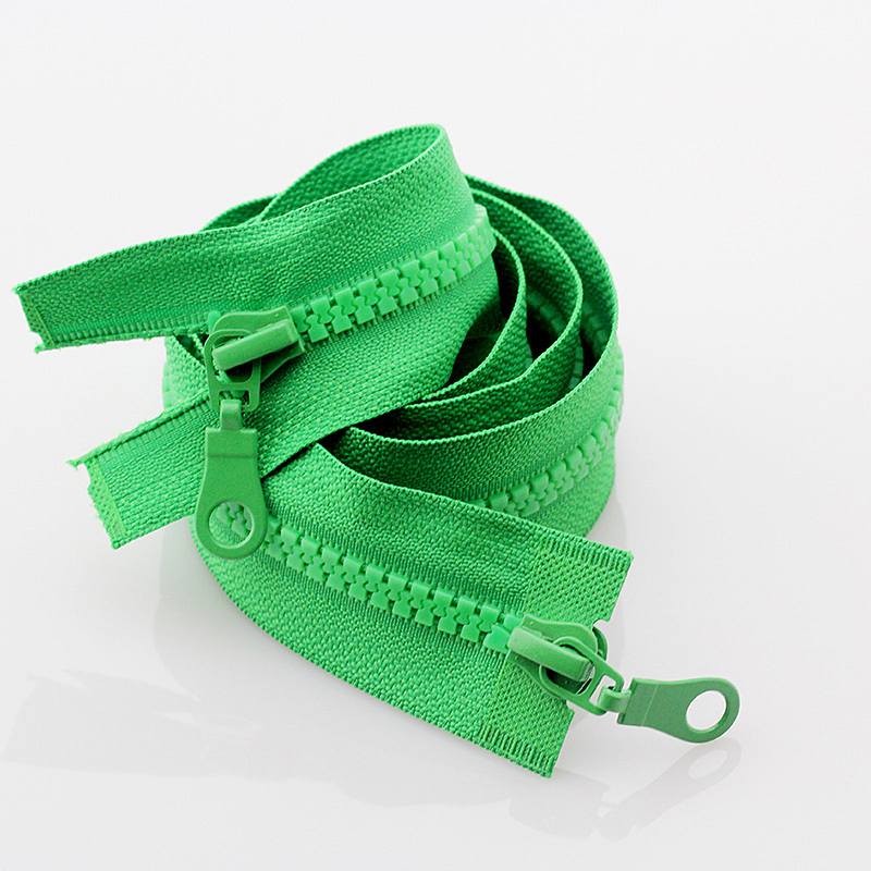 5# Double Zippers Resin Zipper Open End Bag Sofa Garments Craft Sewing 70/80cm 