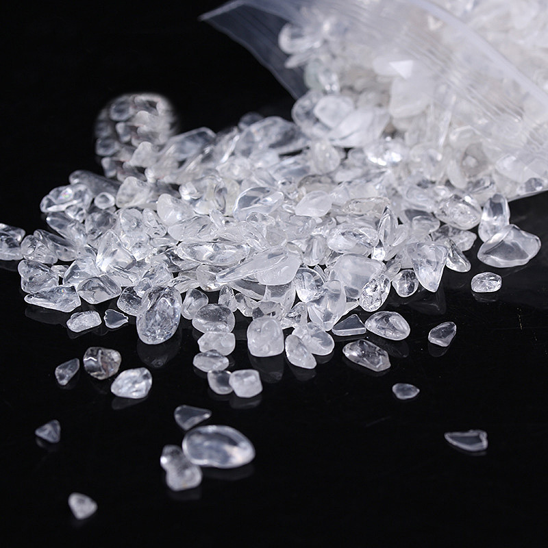 100g Crystal Crushed Stone Healing Reiki Mineral Specimens Degaussing