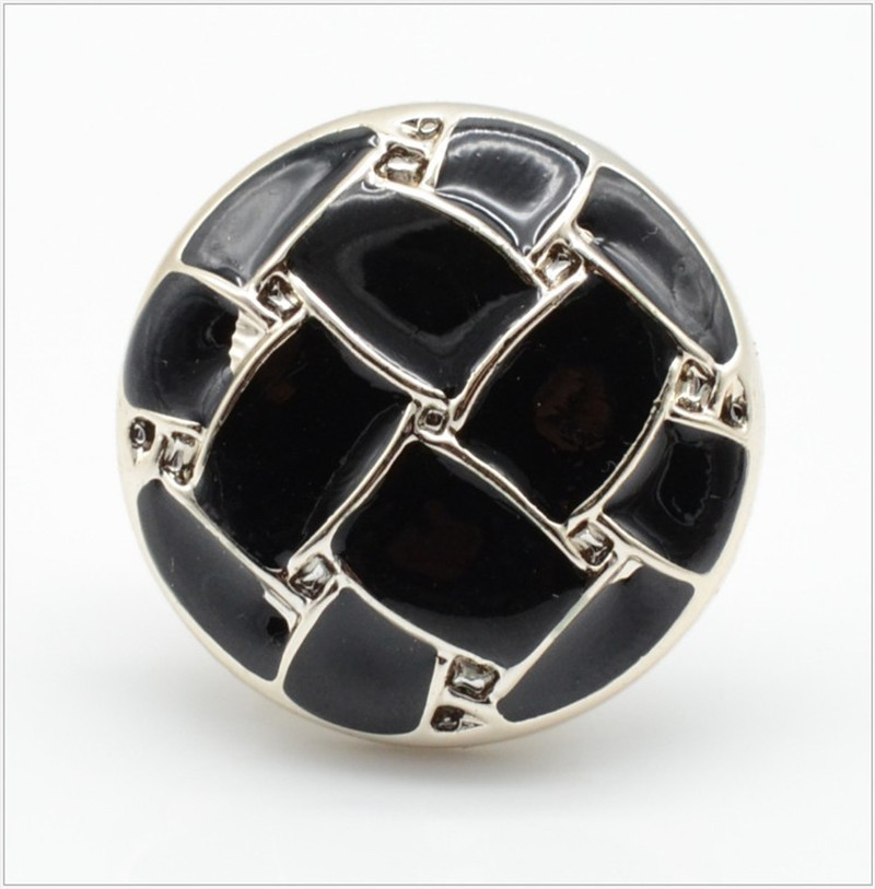 10 Pcs 18-30mm White Black Button Jacket Decor Sewing DIY Clothing Accessories - Picture 9 of 15