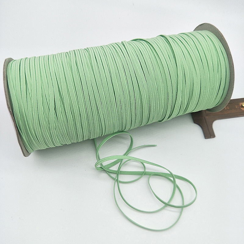100/200 Yards 180m Length DIY Braided Elastic Band Cord Knit Sewing 1/8" 1/4 " 